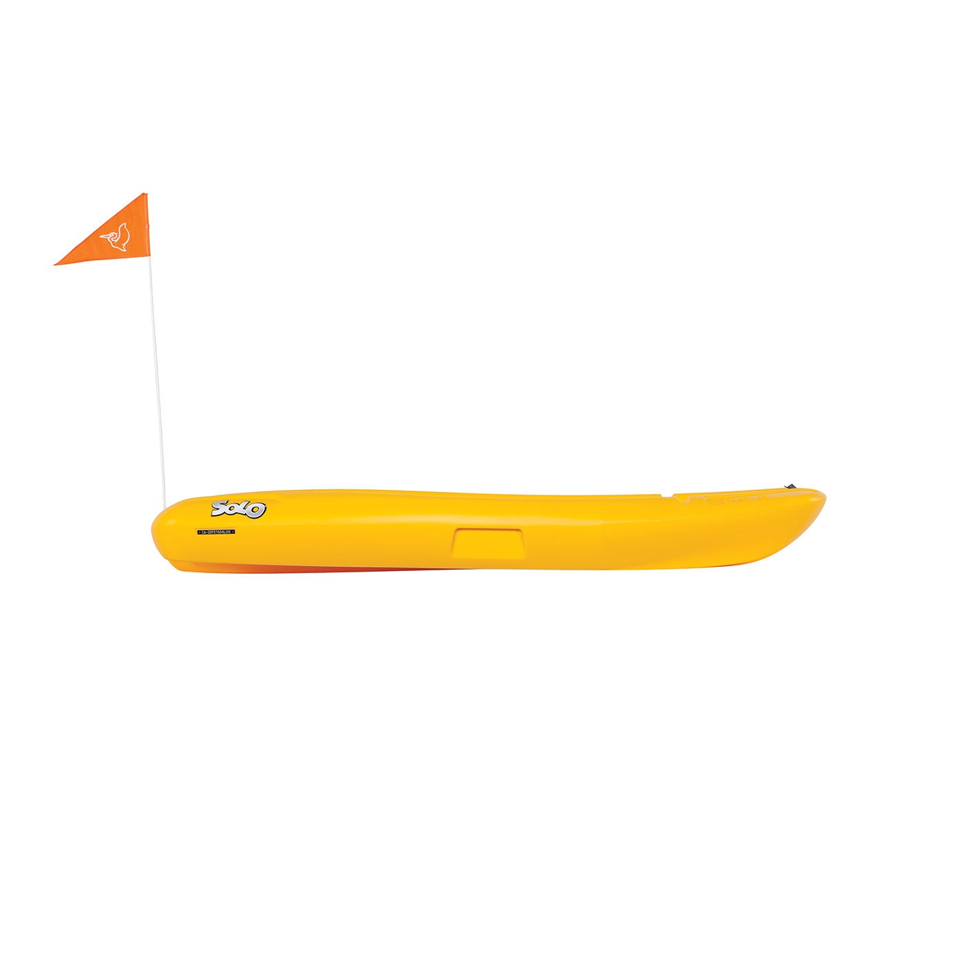 Solo Kids Kayak with Paddle and Flag
