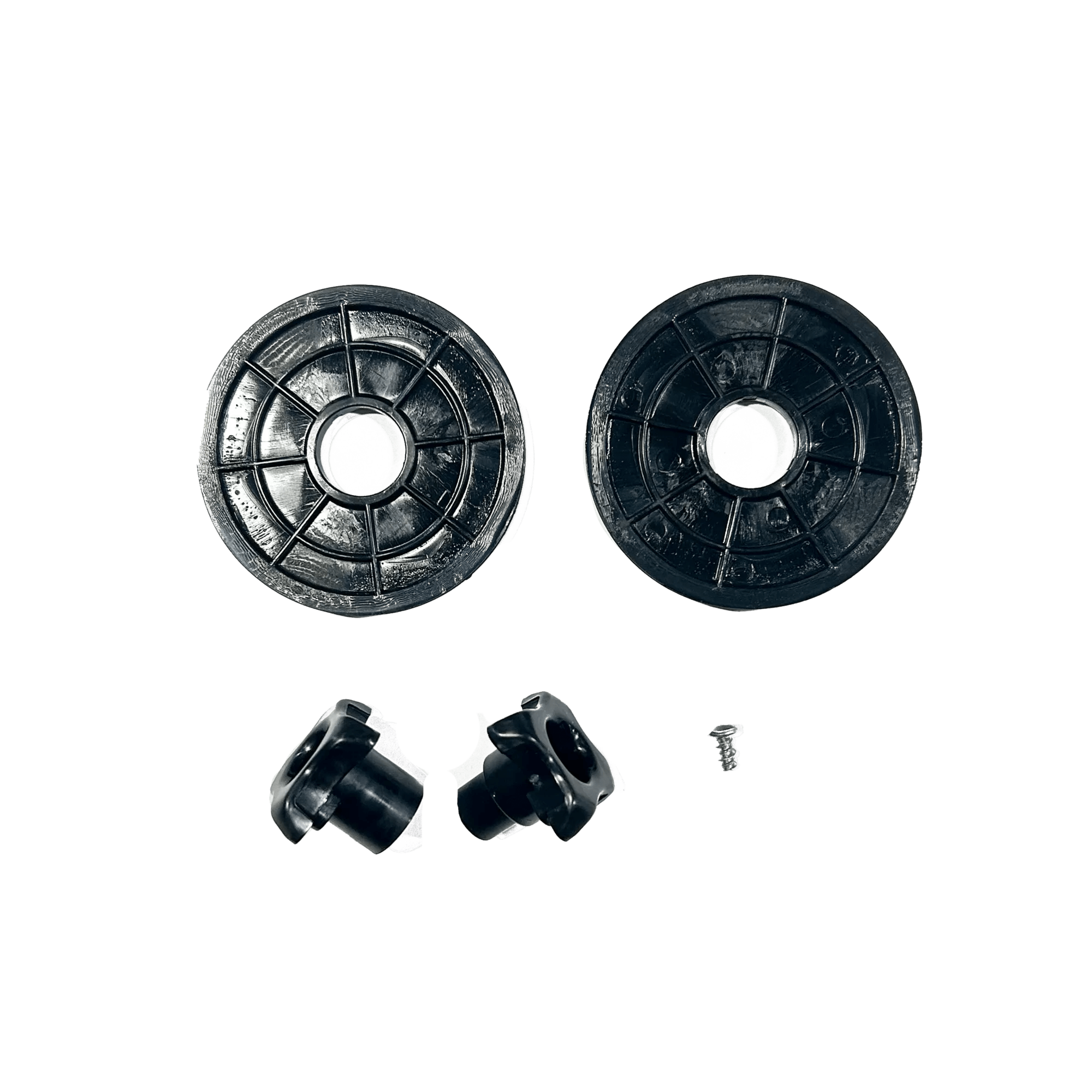 Rudder Axle with Pulleys
