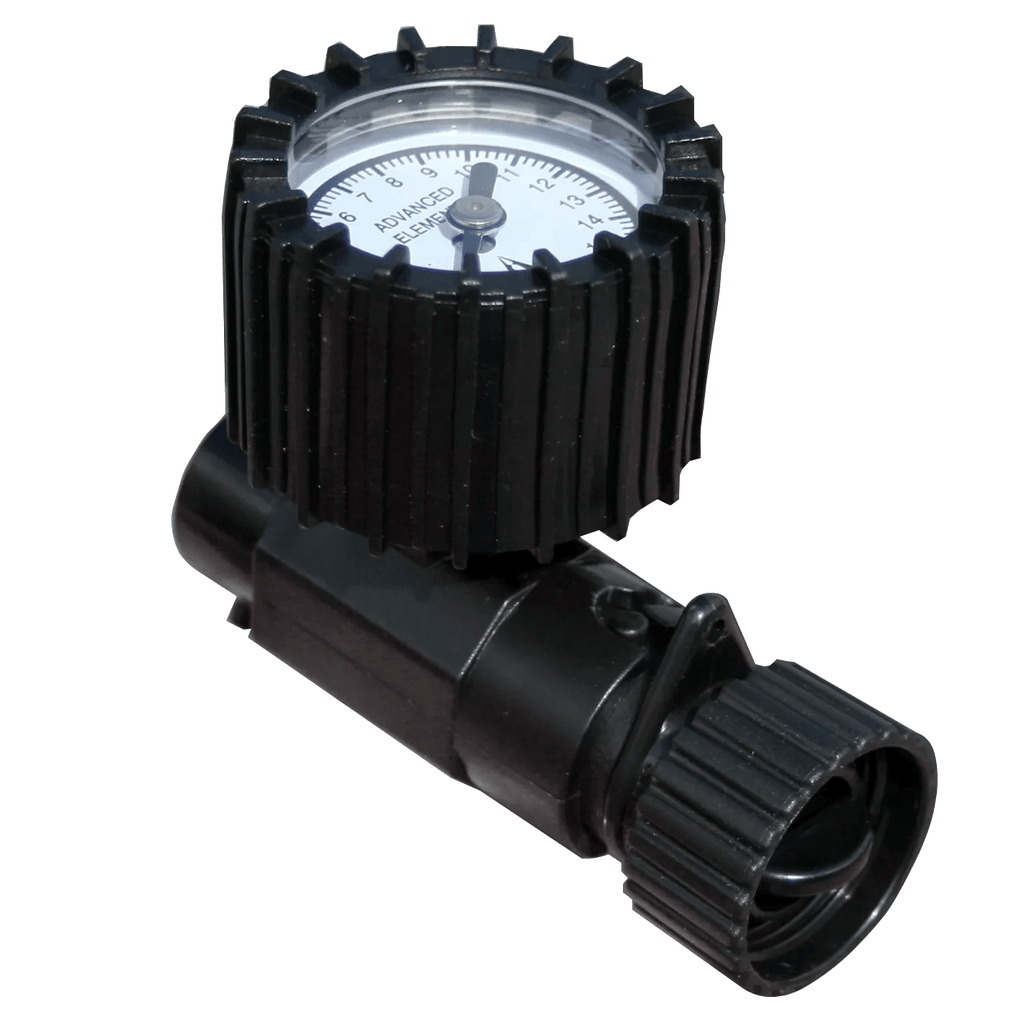 Inline Valve Adaptor with Gauge