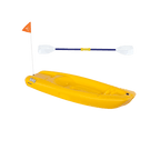 Solo Kids Kayak with Paddle and Flag