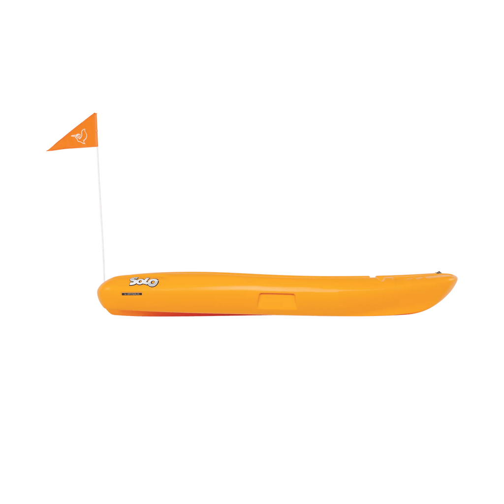 Solo Kids Kayak with Paddle and Flag