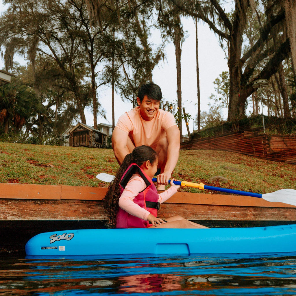 Solo Kids Kayak with Flag