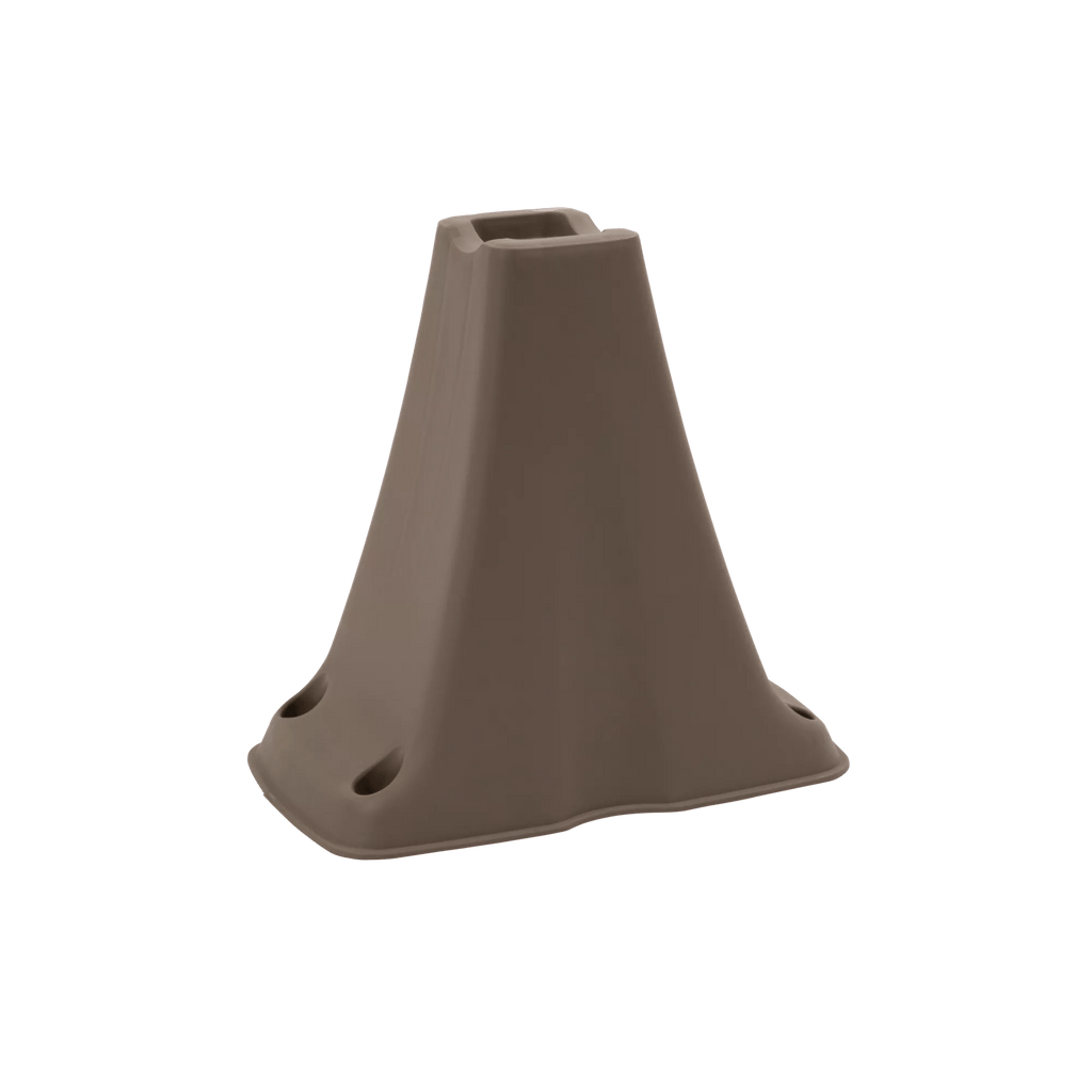 Canoe Seat Support Cone in Brown