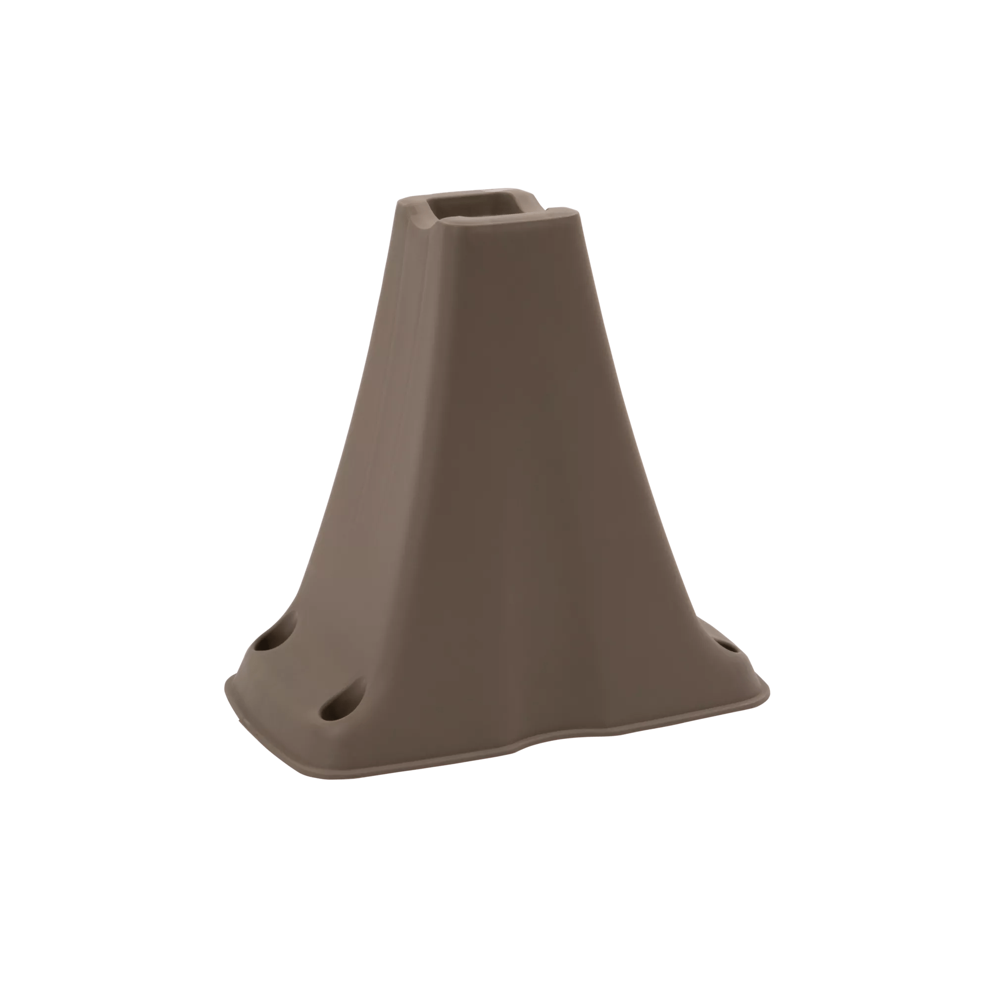 Canoe Seat Support Cone in Brown