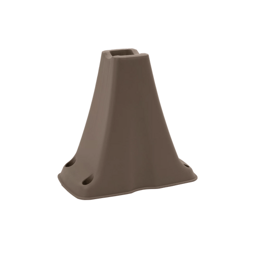 Canoe Seat Support Cone in Brown