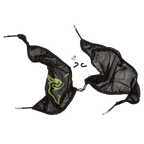 Black Long Mesh Deck Cover