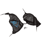 Black Long Mesh Deck Cover